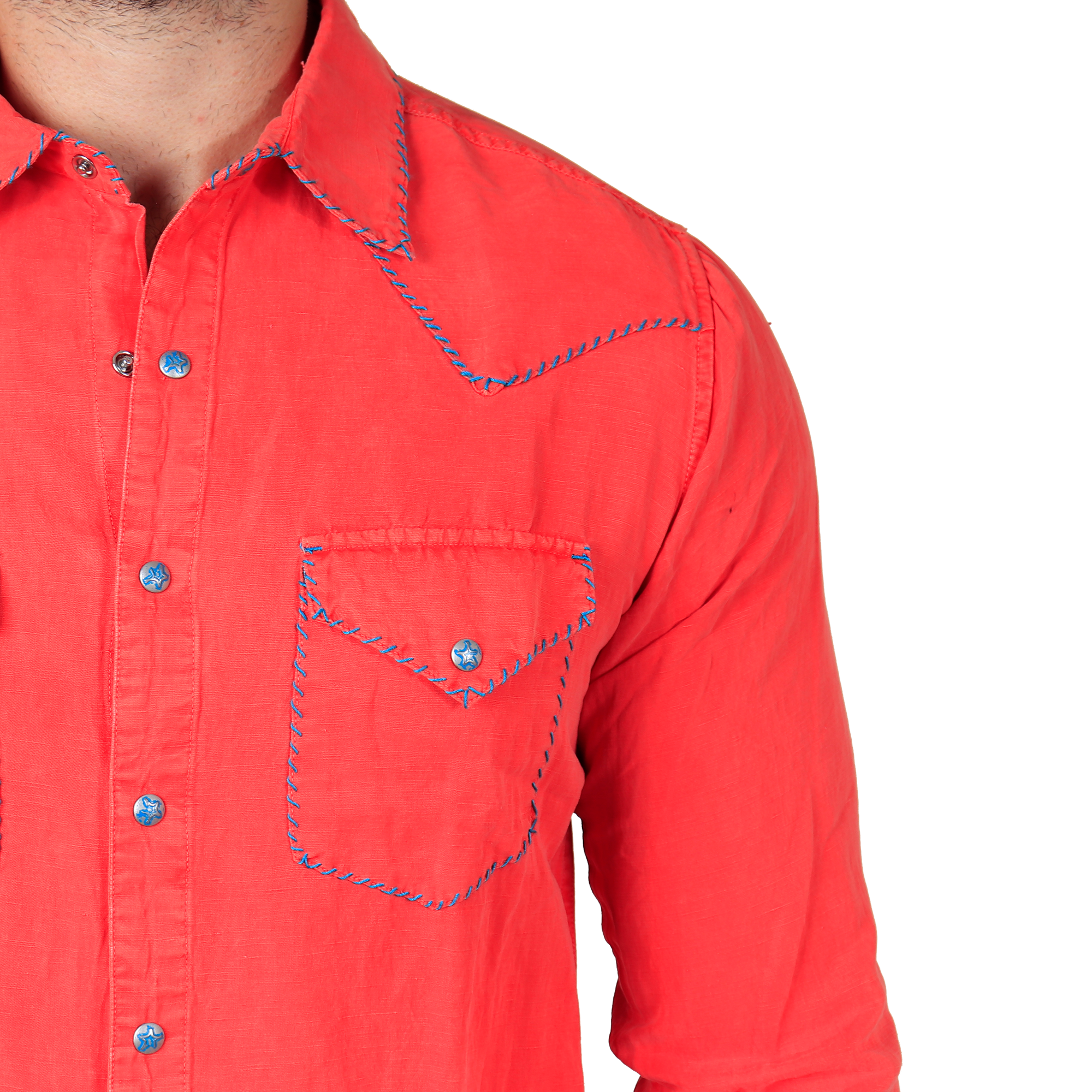 Camisa Ryan Michael Naranja