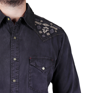 Camisa Ryan Michael Black