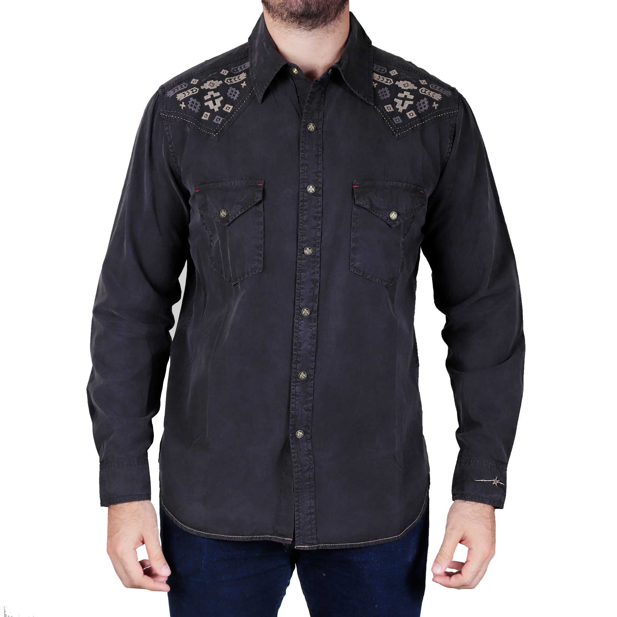 Camisa Ryan Michael Black
