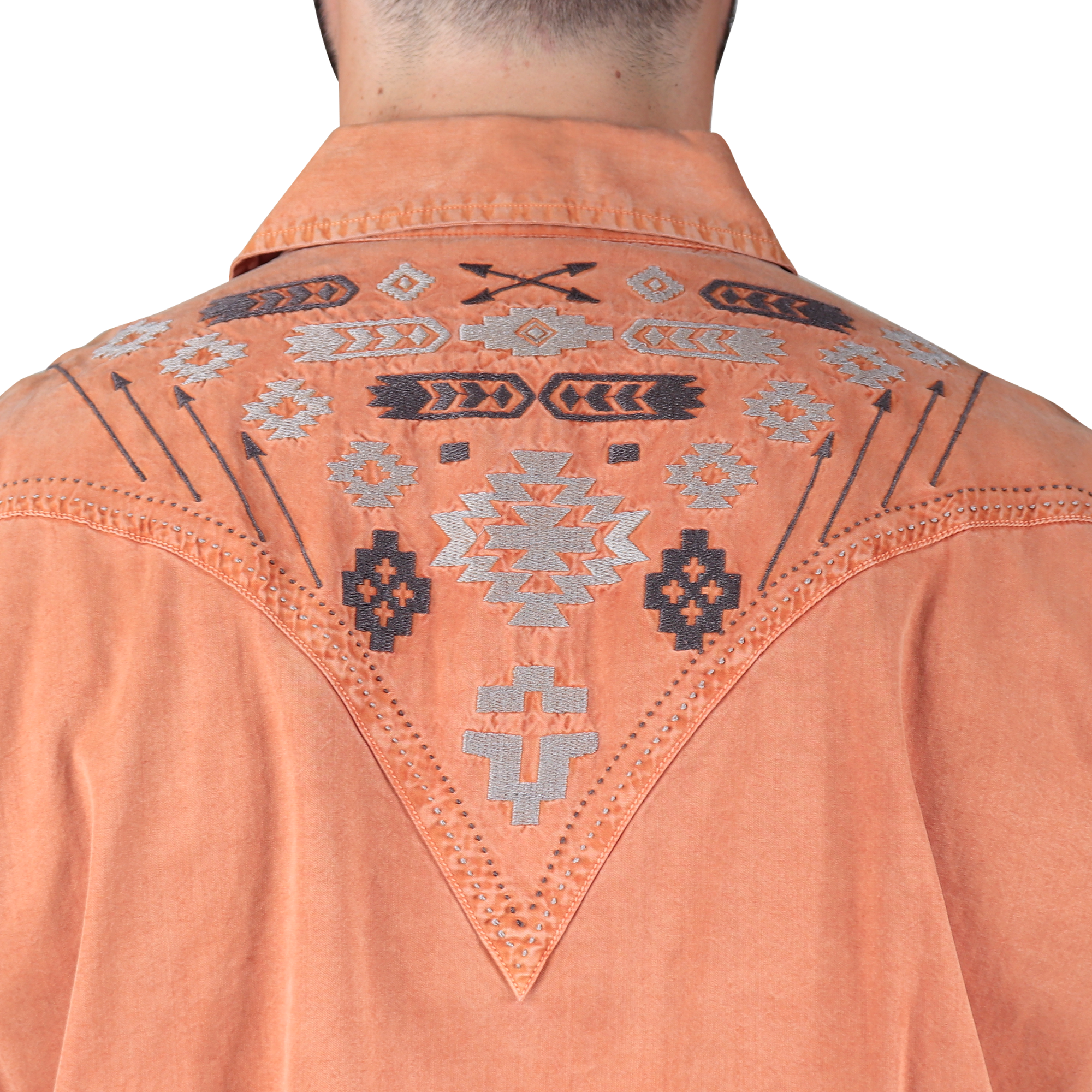 Camisa Ryan Michael Color Orange